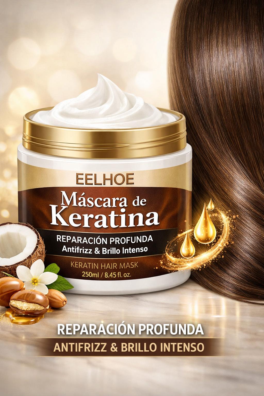 Eelhoe Máscara de Keratina